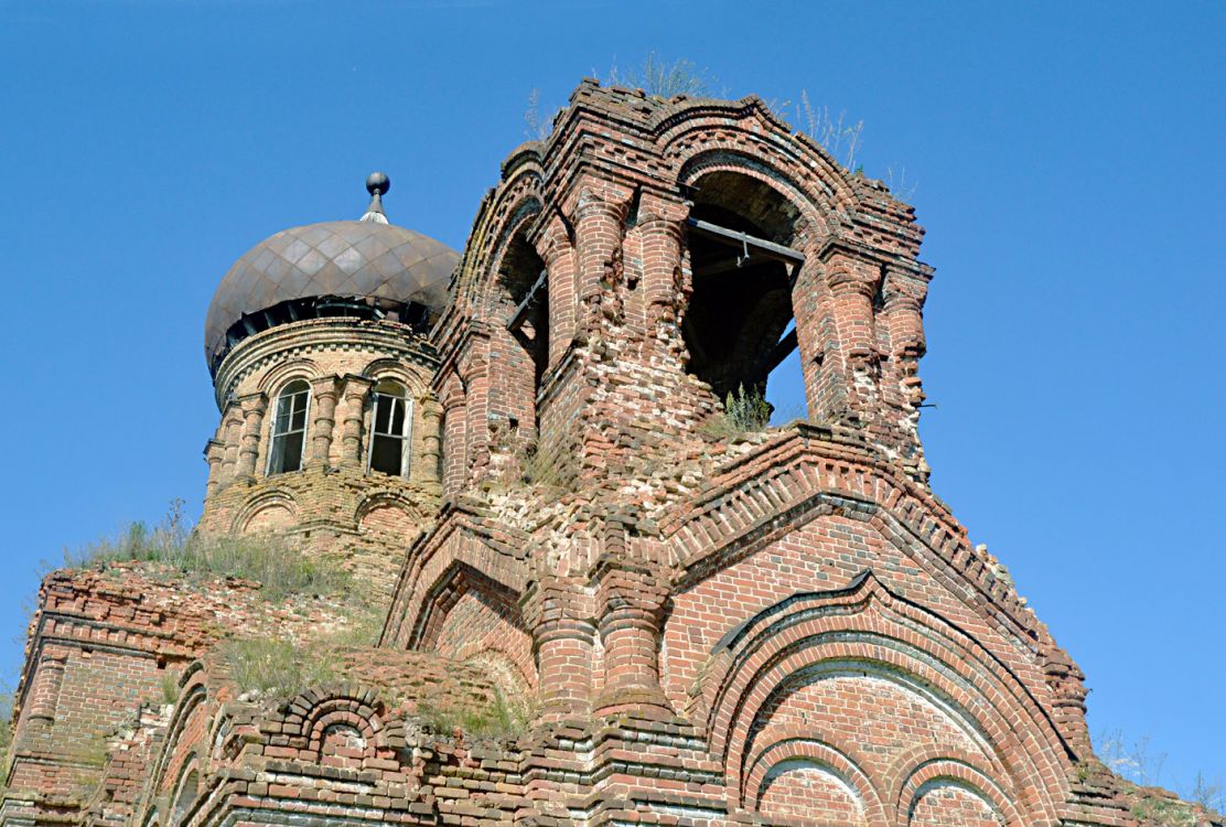 Церковь Сергия Радонежского, Куренное (Подгоренский район, Воронежская область). архитектурные детали