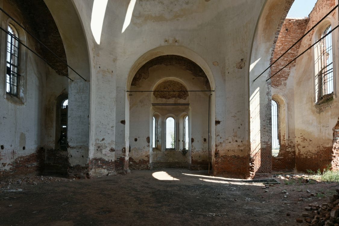 Церковь Сергия Радонежского, Куренное (Подгоренский район, Воронежская область). интерьер и убранство, Северная сторона основного объема