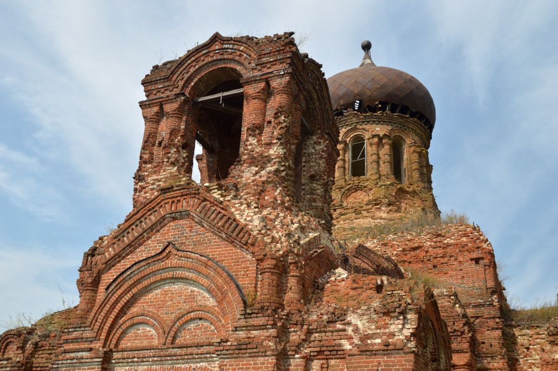 Церковь Сергия Радонежского, Куренное (Подгоренский район, Воронежская область). архитектурные детали