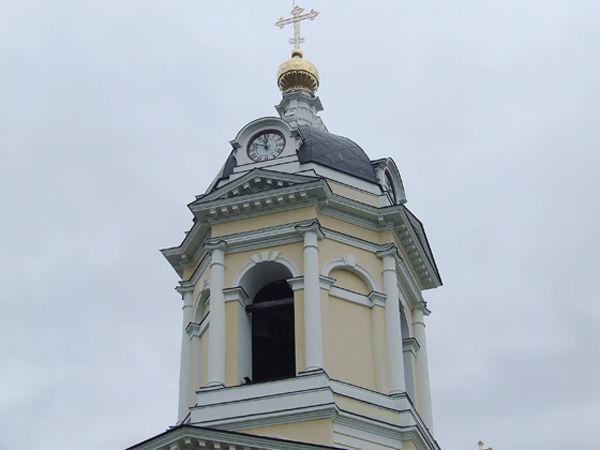 Высоцкий монастырь. Церковь Трех Святителей в колокольне, Серпухов (Серпуховский городской округ и гг. Протвино, Пущино, Московская область). архитектурные детали