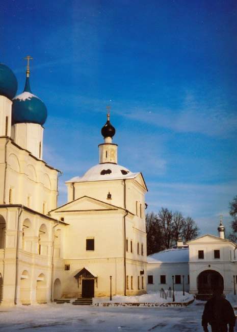 Серпухов. Высоцкий монастырь. Церковь Сергия Радонежского. фасады