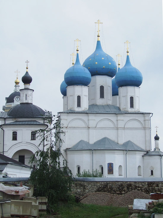 Высоцкий монастырь. Собор Зачатия Праведной Анны, Серпухов (Серпуховский городской округ и гг. Протвино, Пущино, Московская область). фасады