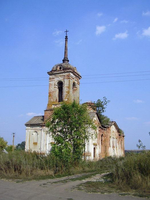 Церковь Николая Чудотворца, Кондрашёвка (Семилукский район, Воронежская область). фасады