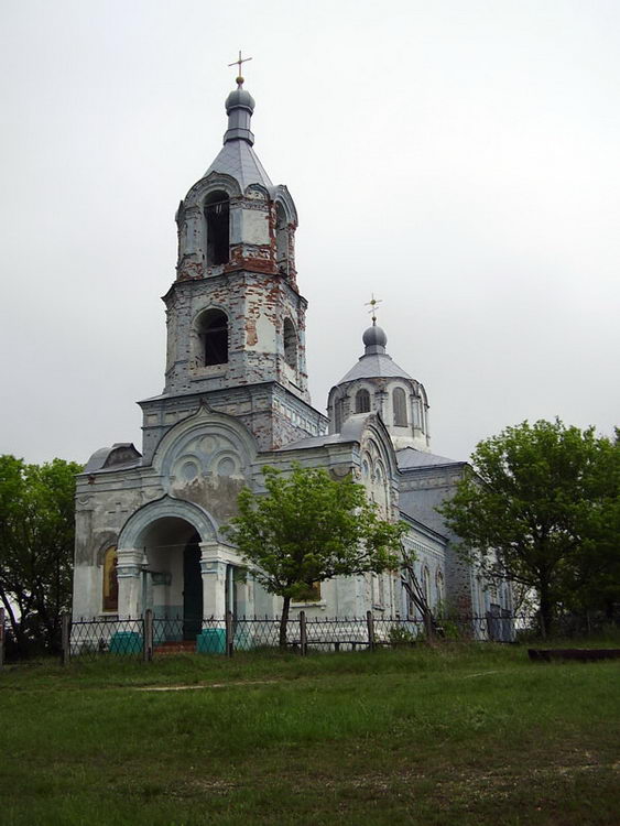 Церковь Вознесения Господня, Дальняя Полубянка (Острогожский район, Воронежская область). фасады