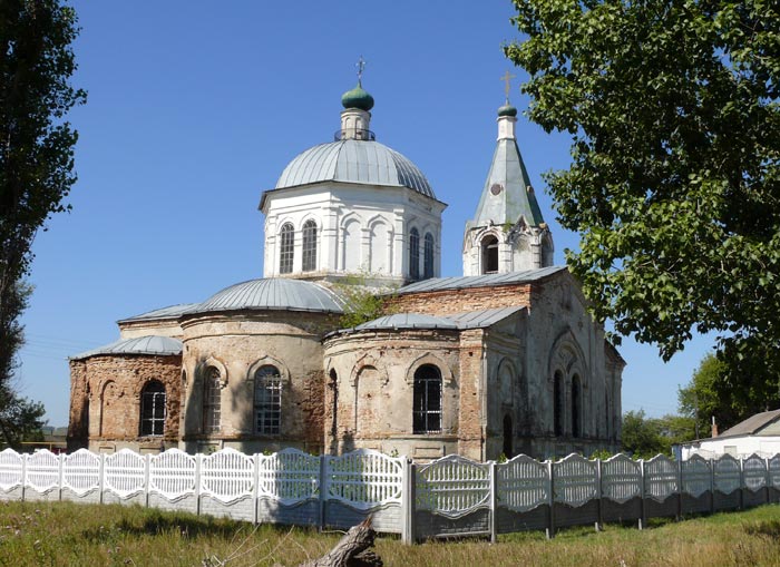 Церковь Покрова Пресвятой Богородицы, Шапошниковка (Ольховатский район, Воронежская область). фасады