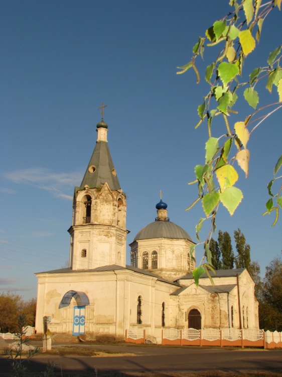 Церковь Покрова Пресвятой Богородицы, Шапошниковка (Ольховатский район, Воронежская область). фасады
