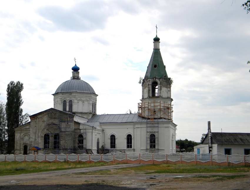 Церковь Покрова Пресвятой Богородицы, Шапошниковка (Ольховатский район, Воронежская область). фасады