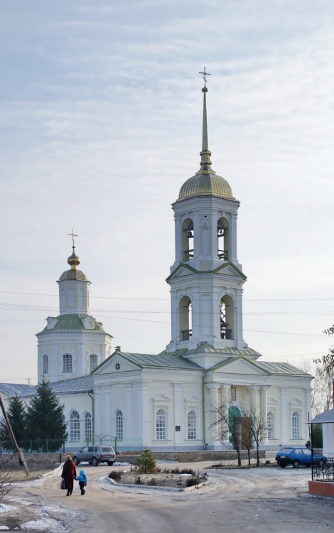 Острогожск. Церковь Чуда Михаила Архангела на Песках. фасады