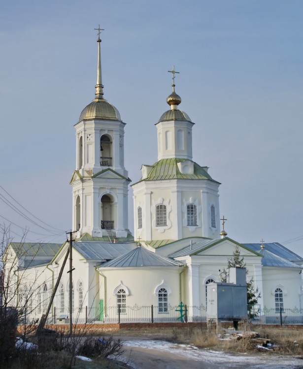 Острогожск. Церковь Чуда Михаила Архангела на Песках. фасады