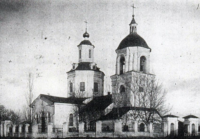 Церковь Чуда Михаила Архангела на Песках, Острогожск (Острогожский район, Воронежская область). архивная фотография, источник: https://bvf.ru
