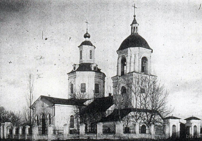 Острогожск. Церковь Чуда Михаила Архангела на Песках. архивная фотография, источник: https://bvf.ru