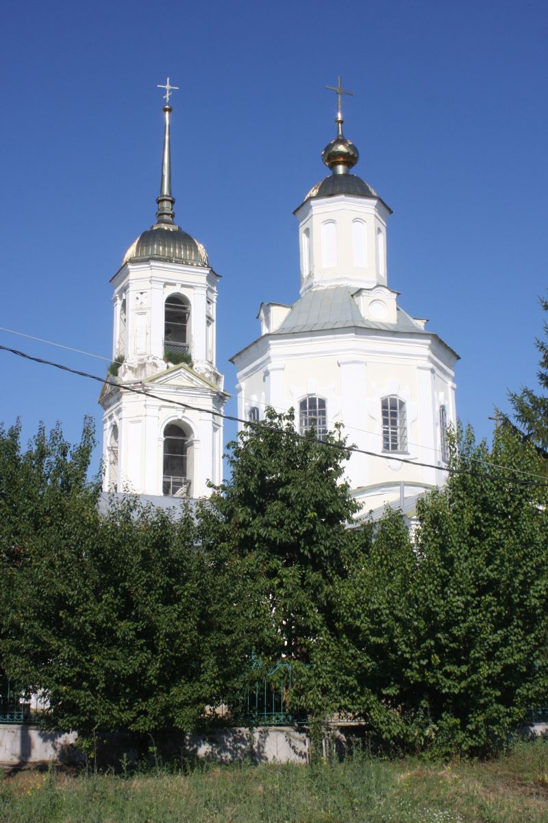 Острогожск. Церковь Чуда Михаила Архангела на Песках. фасады
