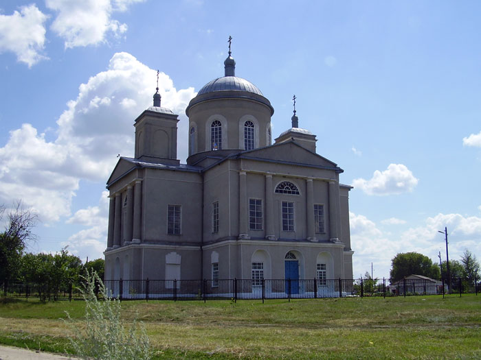 Гнилое. Церковь Спаса Преображения. фасады