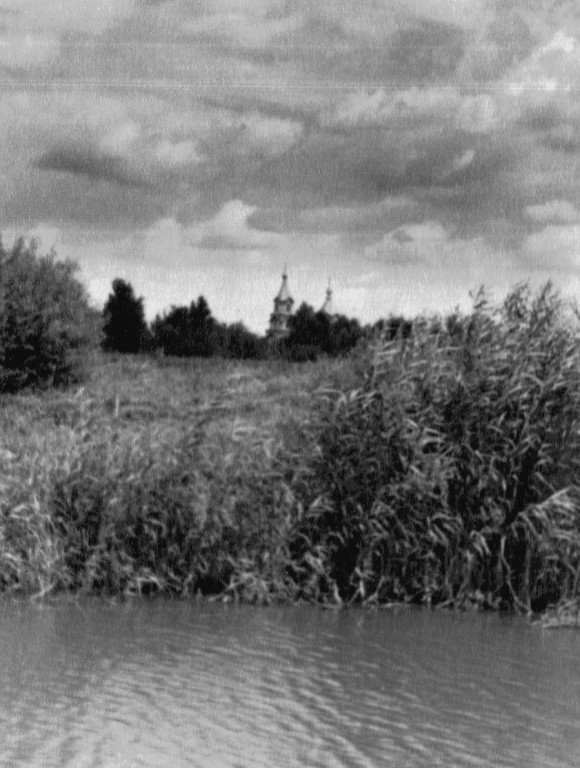Церковь Рождества Христова, Кирсановка (Грибановский район, Воронежская область). архивная фотография, Фото  из  семейного  альбома  Гавриловых