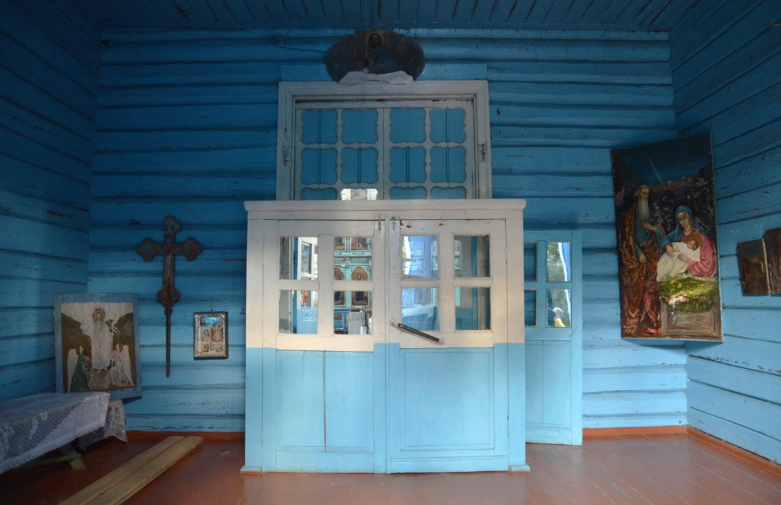 Церковь Рождества Христова, Кирсановка (Грибановский район, Воронежская область). интерьер и убранство, Колокольня. Интерьер