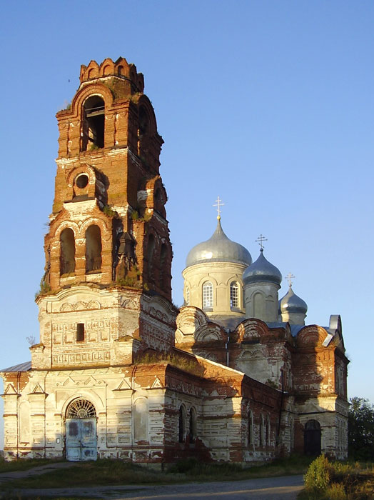 Средний Карачан. Церковь Чуда Михаила Архангела. фасады