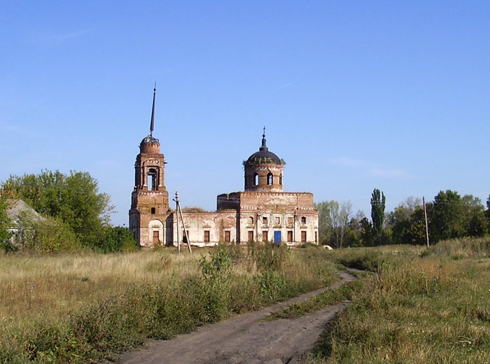 Сухая Берёзовка. Церковь иконы Божией Матери 