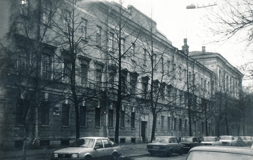 Церковь Спиридона Тримифунтского при Елизаветинском институте, Василеостровский район (Санкт-Петербург, г. Санкт-Петербург). фасады