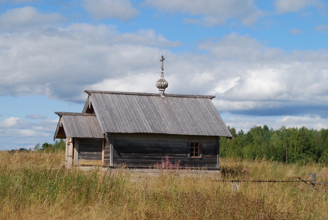 Часовня Филиппа Митрополита Московского, Кривцово (Плесецкий район, Архангельская область). фасады, Вид с юга