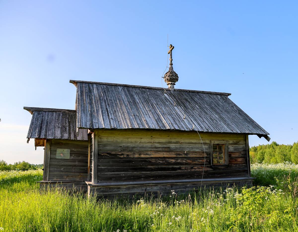 Часовня Филиппа Митрополита Московского, Кривцово (Плесецкий район, Архангельская область). фасады
