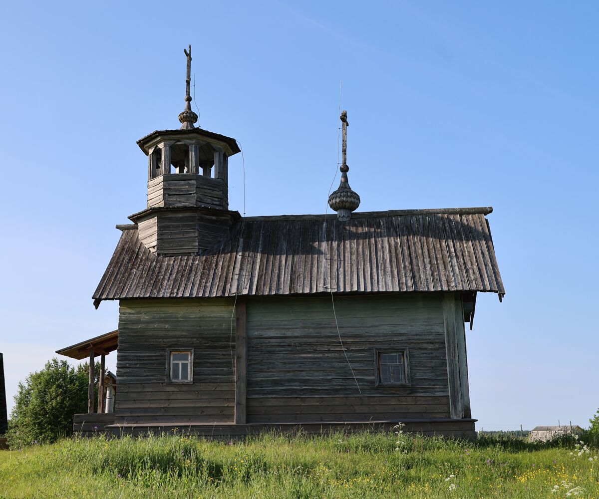 Часовня Николая Чудотворца, Бухалово (Плесецкий район, Архангельская область). фасады