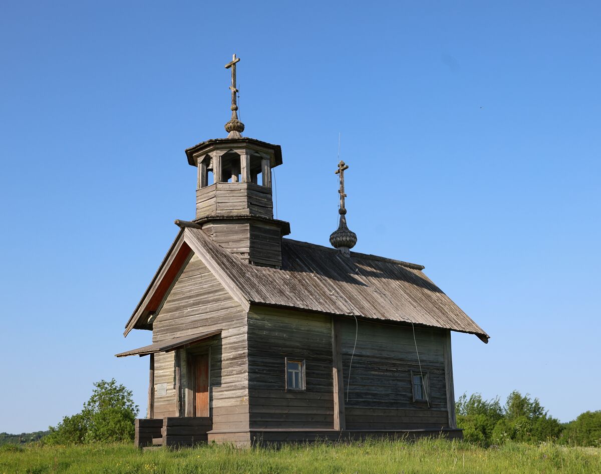 Часовня Николая Чудотворца, Бухалово (Плесецкий район, Архангельская область). фасады