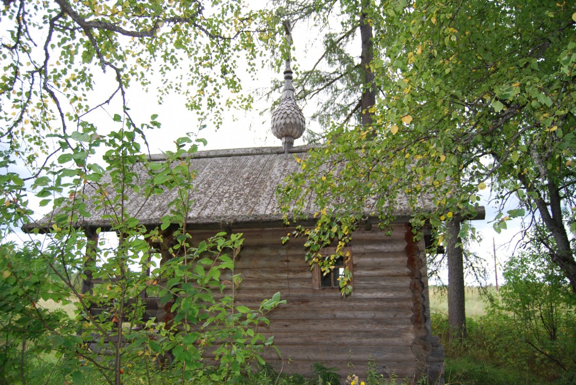 Часовня Димитрия Солунского, Городское (Плесецкий район, Архангельская область). фасады, Вид с юга