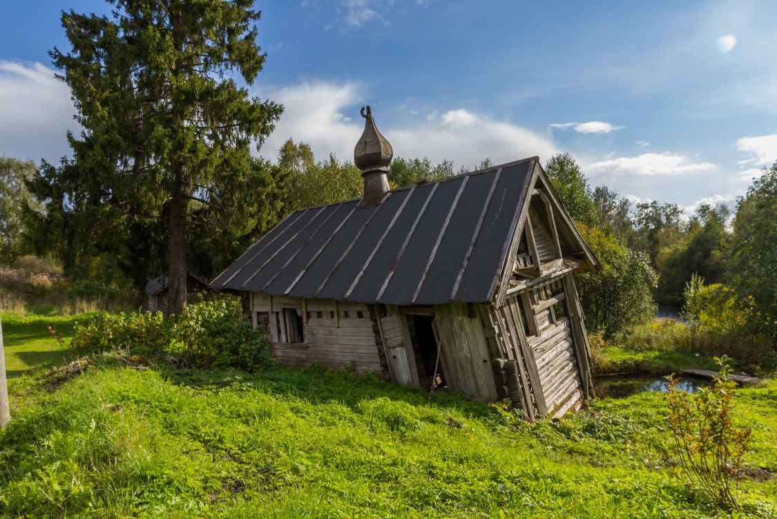 Часовня Николая Чудотворца, Аверкиевская (Плесецкий район, Архангельская область). фасады, Вид с севера