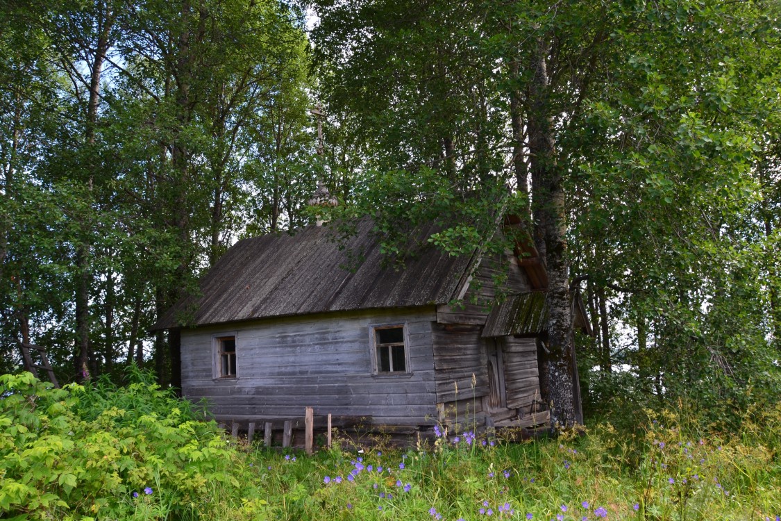 Часовня Диодора Юрьегорского, Тырнаволок, урочище (Плесецкий район, Архангельская область). фасады