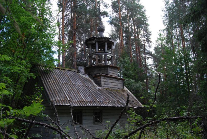Часовня Рождества Пресвятой Богородицы, Тамбич-Лахта (Плесецкий район, Архангельская область). фасады, Вид с северо-востока