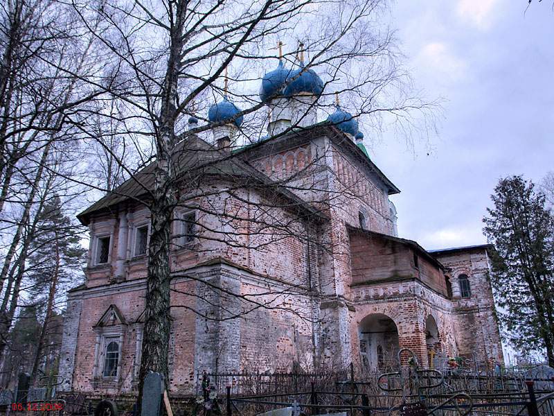 Церковь Троицы Живоначальной, Дивная Гора (Угличский район, Ярославская область). фасады