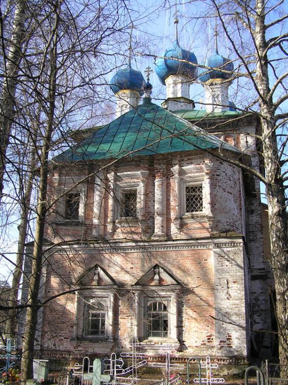 Церковь Троицы Живоначальной, Дивная Гора (Угличский район, Ярославская область). фасады, вид с востока