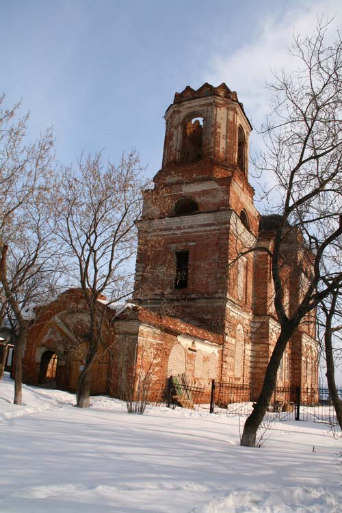 Покровское. Церковь Покрова Пресвятой Богородицы. фасады