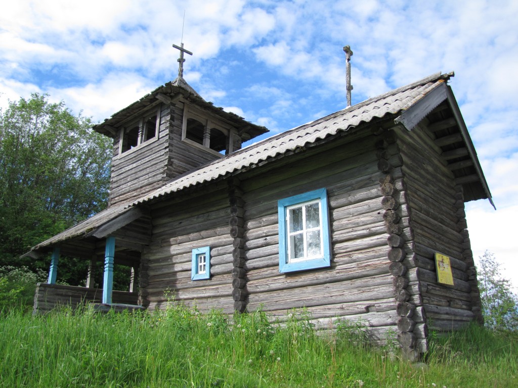 Вешкелица. Часовня Георгия Победоносца. фасады