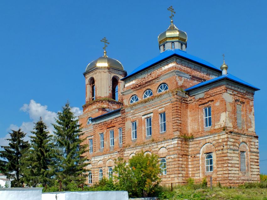 Покровское. Церковь Покрова Пресвятой Богородицы. фасады