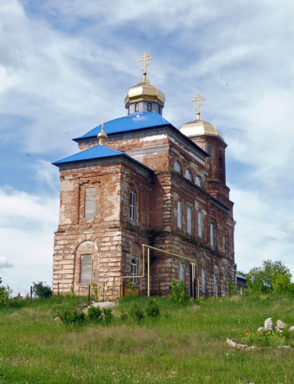 Покровское. Церковь Покрова Пресвятой Богородицы. фасады