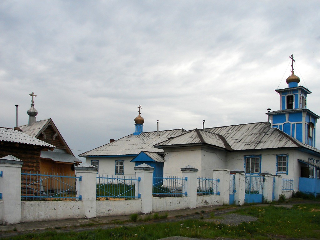 Церковь Илии Пророка (новая), Артёмовский (Артёмовский район (Артёмовский ГО), Свердловская область). общий вид в ландшафте
