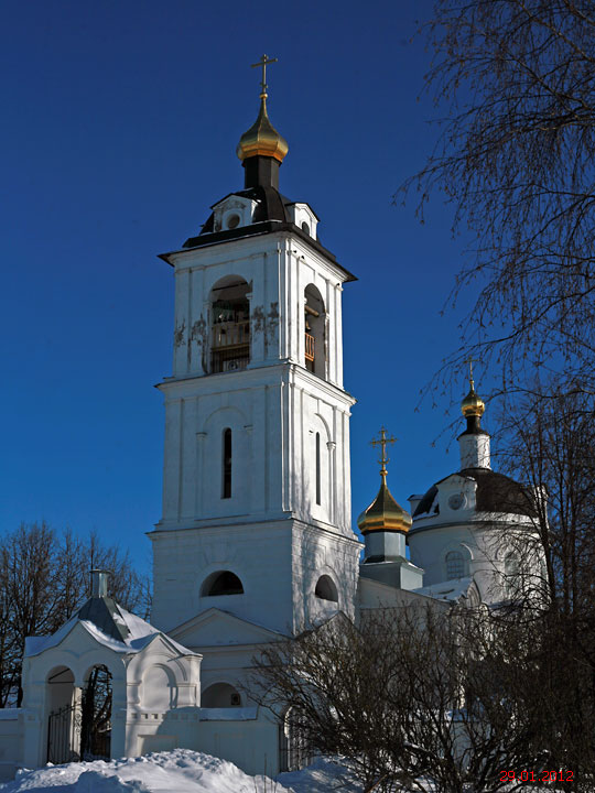 Церковь Троицы Живоначальной, Язвище (Волоколамский городской округ, Московская область). фасады
