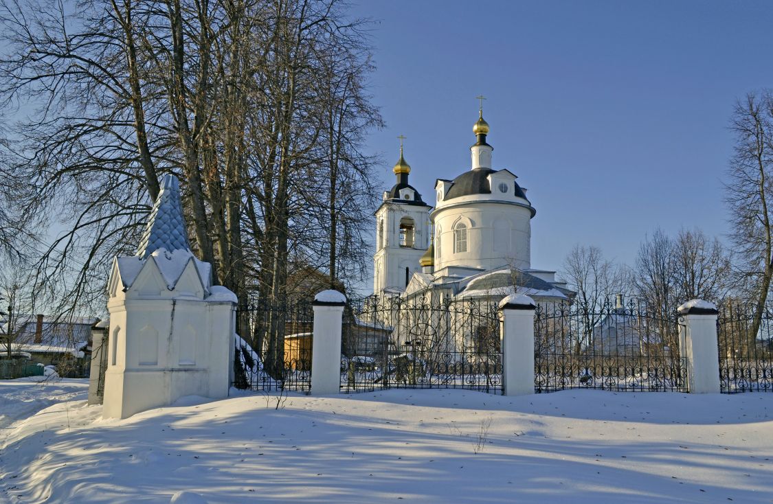 Церковь Троицы Живоначальной, Язвище (Волоколамский городской округ, Московская область). художественные фотографии