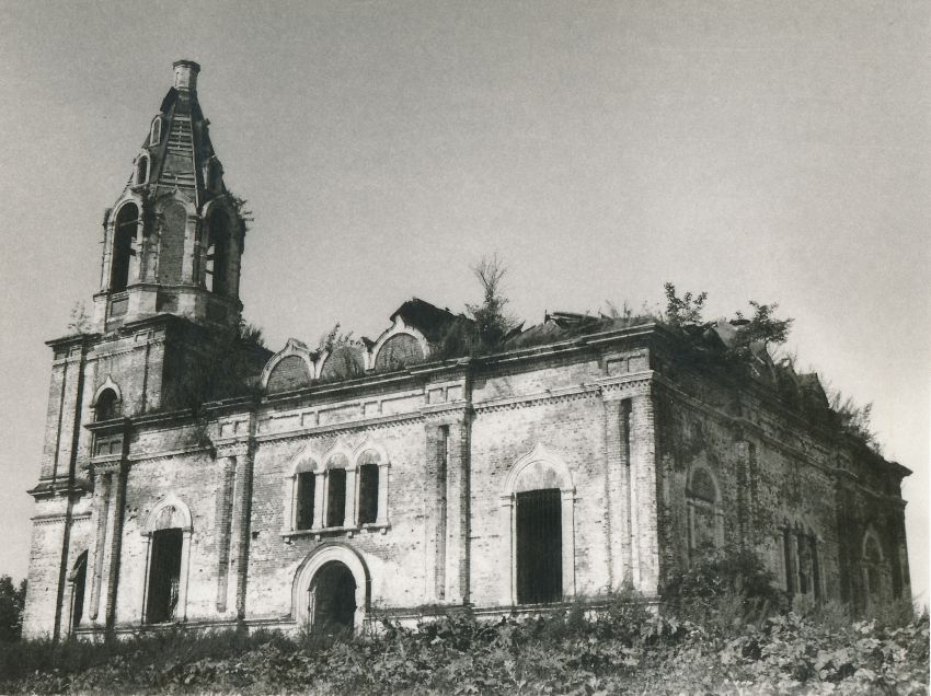 Ивойлово. Церковь Воскресения Христова. архивная фотография, Собственная съемка