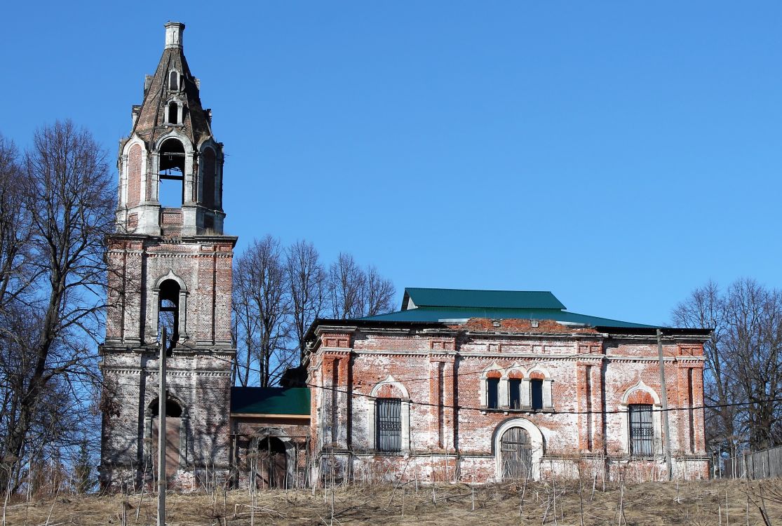 Ивойлово. Церковь Воскресения Христова. фасады