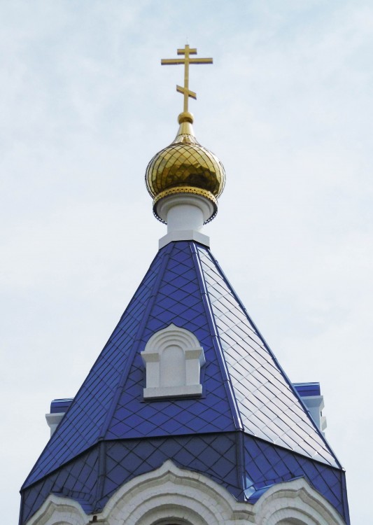 Церковь Рождества Пресвятой Богородицы, Самодуровка (Поворинский район, Воронежская область). архитектурные детали, Завершение колокольни