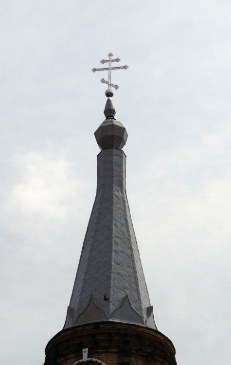 Церковь Вознесения Господня, Пески (Поворинский район, Воронежская область). архитектурные детали, Шатровое завершение колокольни церкви