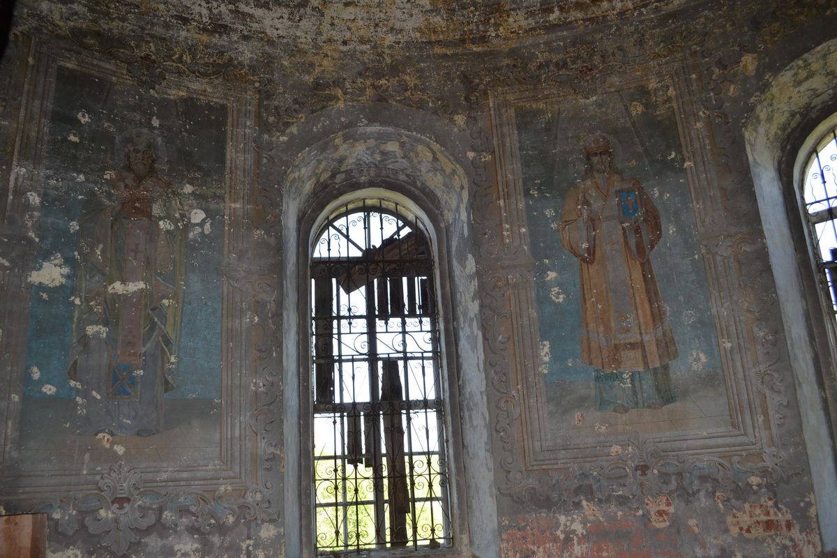 интерьер и убранство. Церковь Алексия, человека Божия, Игошево, урочище (Тотемский район, Вологодская область)