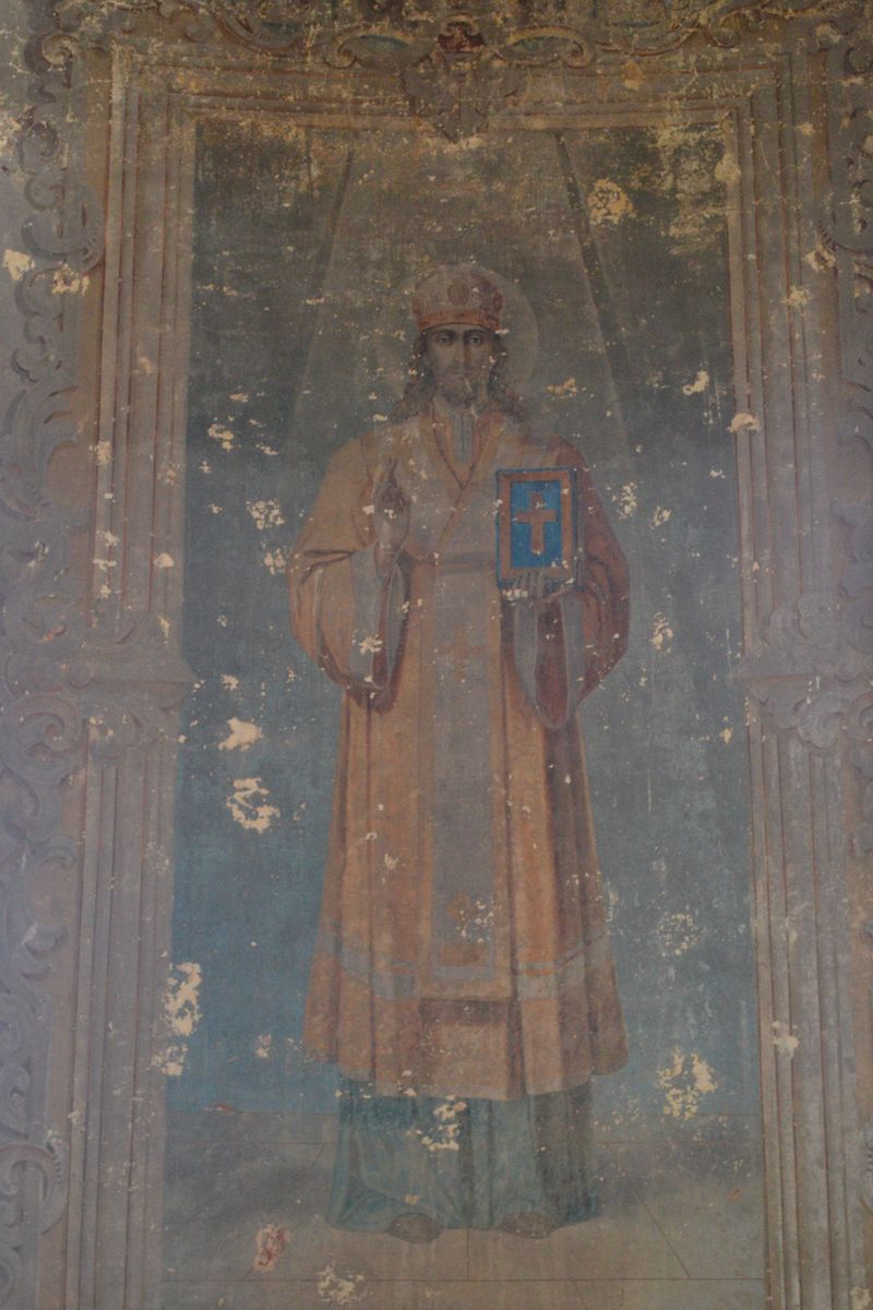 графика. Церковь Алексия, человека Божия, Игошево, урочище (Тотемский район, Вологодская область)