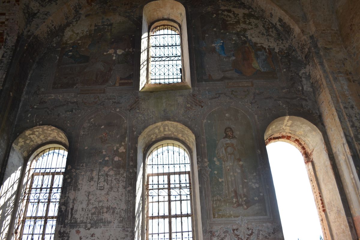 интерьер и убранство. Церковь Алексия, человека Божия, Игошево, урочище (Тотемский район, Вологодская область)