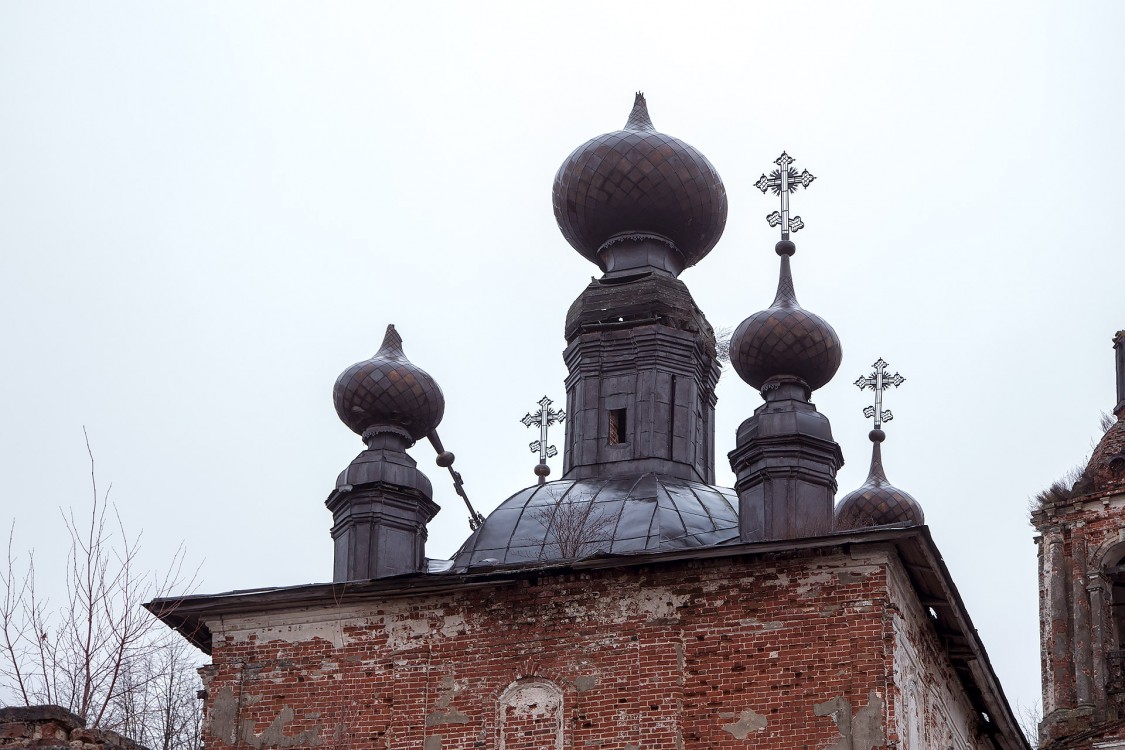 Городок. Церковь Спаса Преображения. фасады