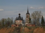 Церковь Преображения Господня, Вид с Волги<br>, Городок, Рыбинский район, Ярославская область