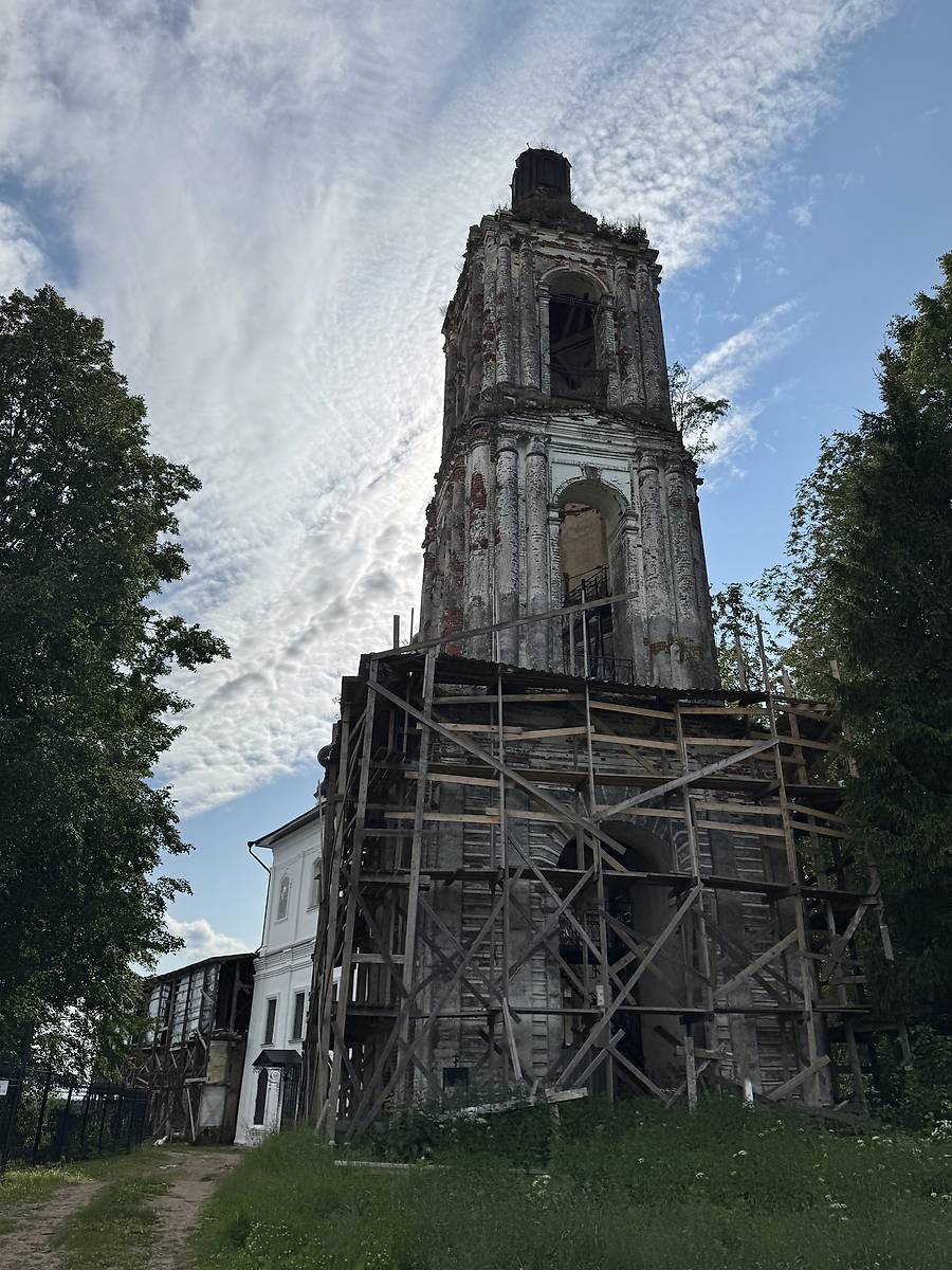 документальные фотографии. Церковь Преображения Господня, Городок (Рыбинский район, Ярославская область)