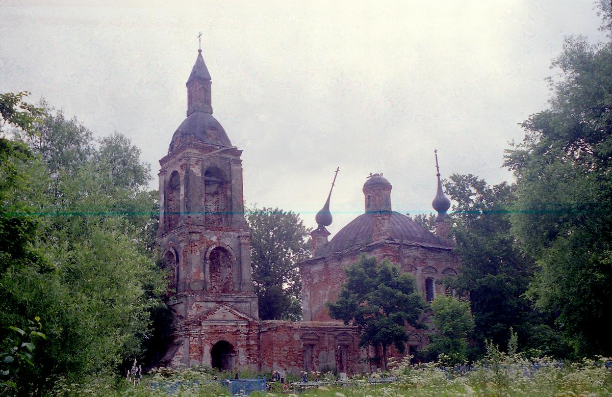 фасады. Церковь Казанской иконы Божией Матери, Брянцево (Петропавловский погост) (Тутаевский район, Ярославская область)